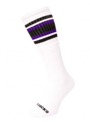 Coolsocks podkolenky Lovely Black Purple