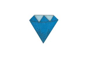 Rebel Skin Brooch 'Diamond'