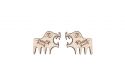 Rebel Skin Earrings 'Beast'