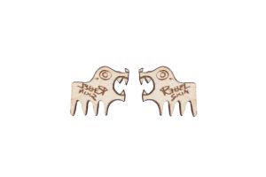 Rebel Skin Earrings 'Beast'