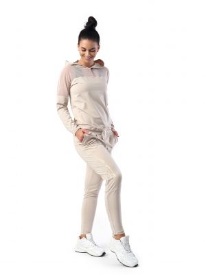 FeelJ Hoodie Mikina Safari