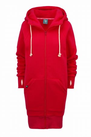 DeepTrip Mikina Red Zip